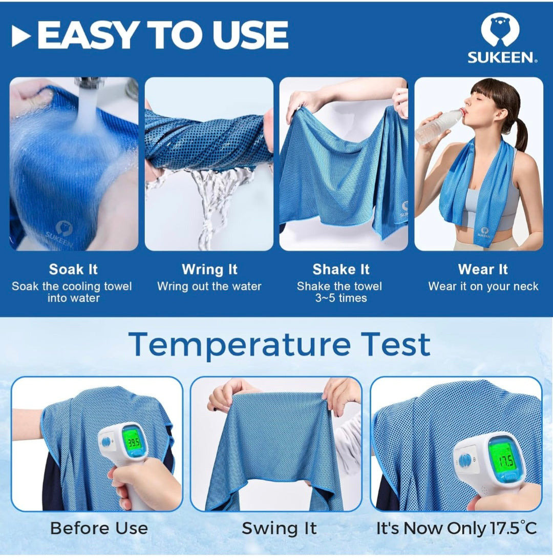 Lurexio FrostWrap™ Cooling Towel