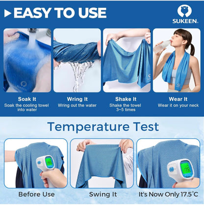 Lurexio FrostWrap™ Cooling Towel
