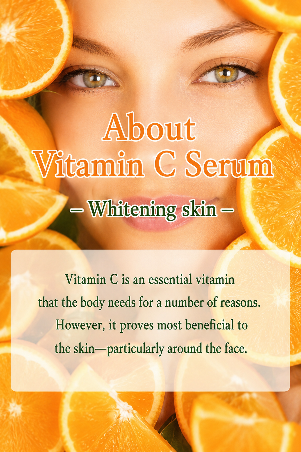 Vitamin C Face Serum with Hyaluronic Acid | Brightening & Hydrating